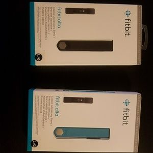 Fitbit sz Large bands teal and black Fitbit sz Large bands teal and black