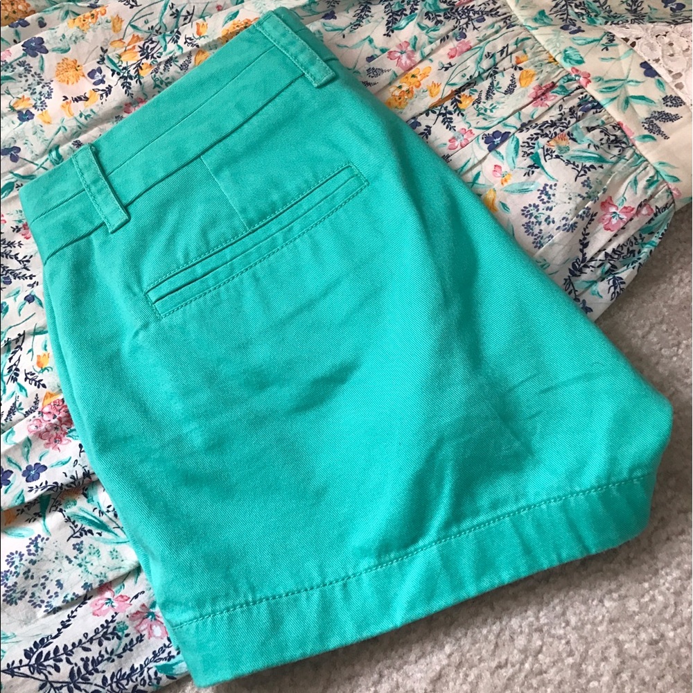 J.Crew Chino Shorts - Teal