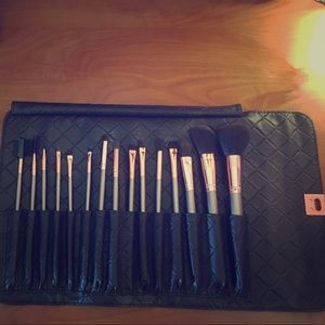 bh cosmetics 15 makeup brush set