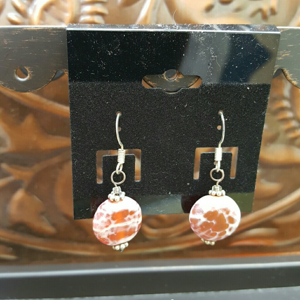 Earrings, hand made