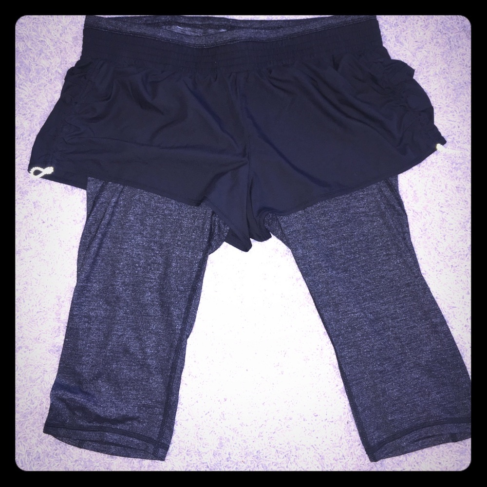 Athleta running shorts