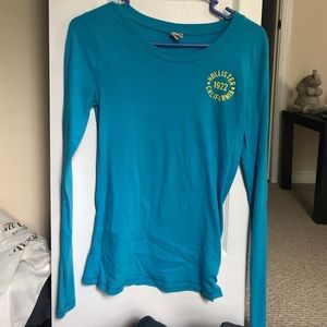 Blue Hollister Tee