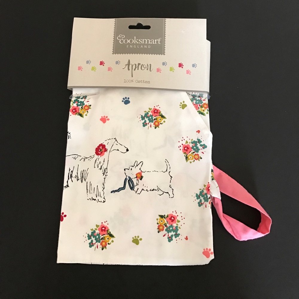 Cooksmart apron Cotton Deutschland dog logo cute