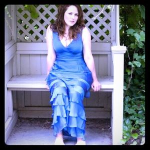 Patra size 8 tiered gown