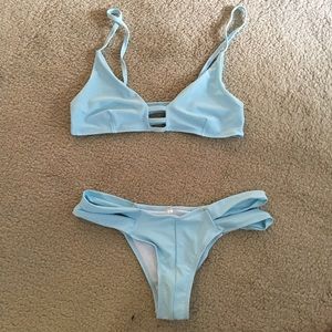 Light blue bikini