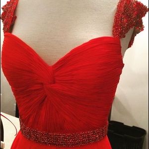 Sherri Hill red Prom/pageant dress