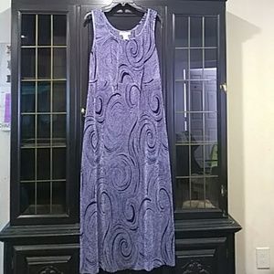 Dressbarn purple/black