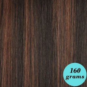 Leyla Milani Clip In Hair Ext., REDDISH BROWN, 20"