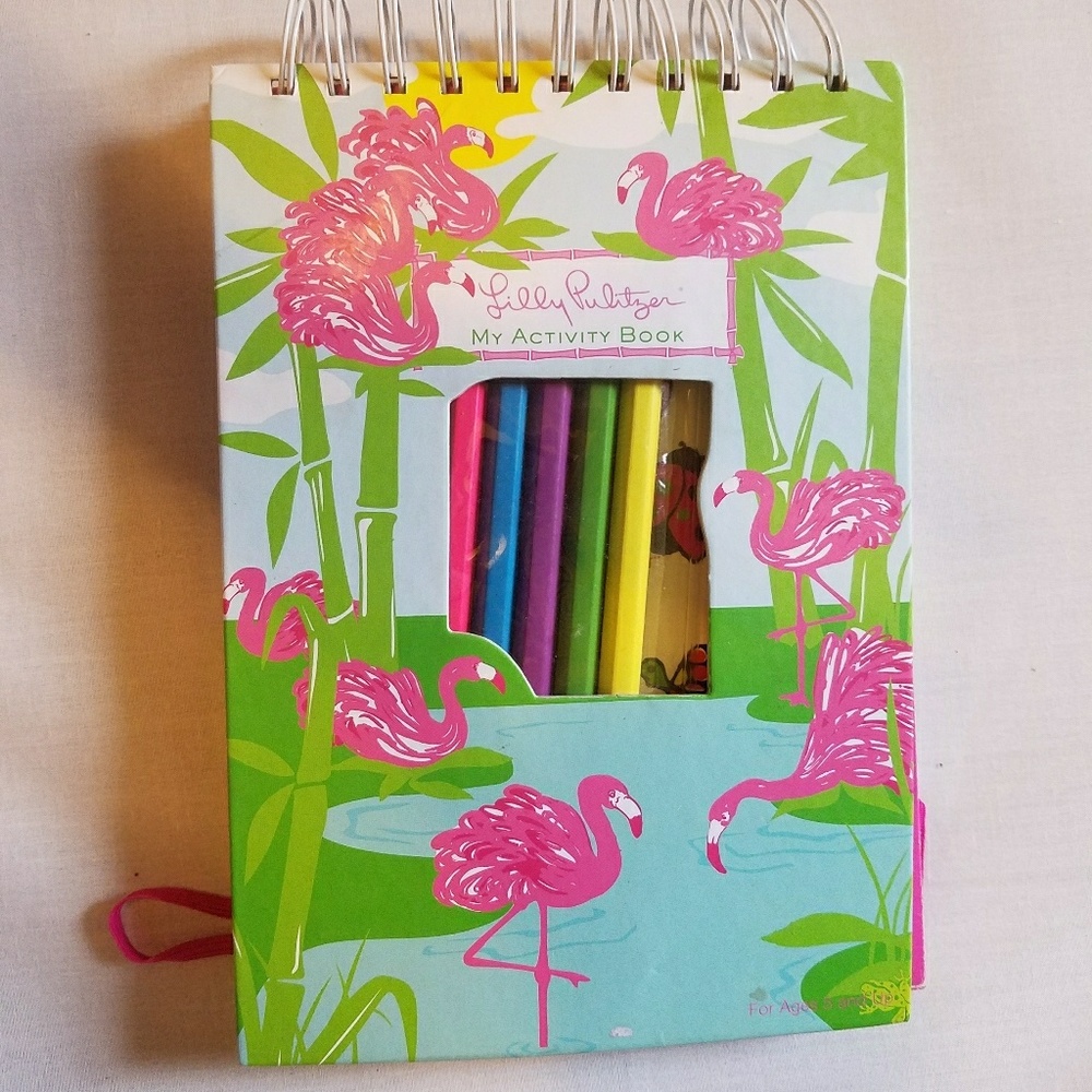 LILLY PULITZER kids activity book