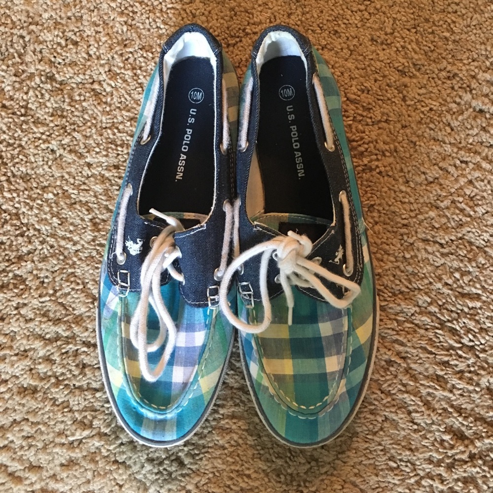 Polo plaid shoes