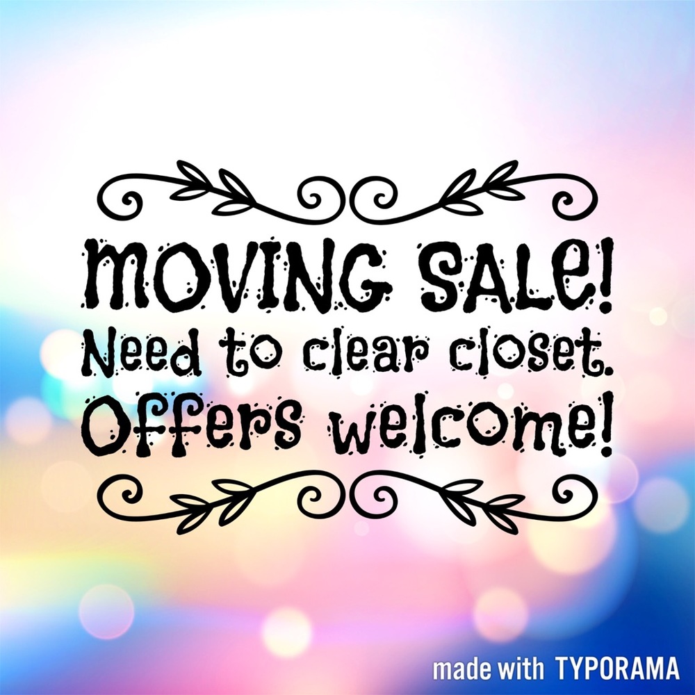 MOVING SALE - MAKE OFFERS! (Petite clothing/accs)