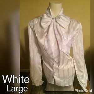 Vintage Pussy Bow Blouse