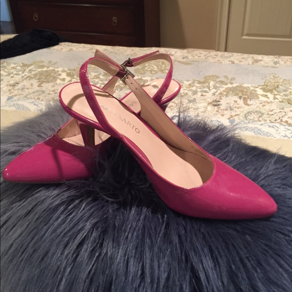 Pink heels