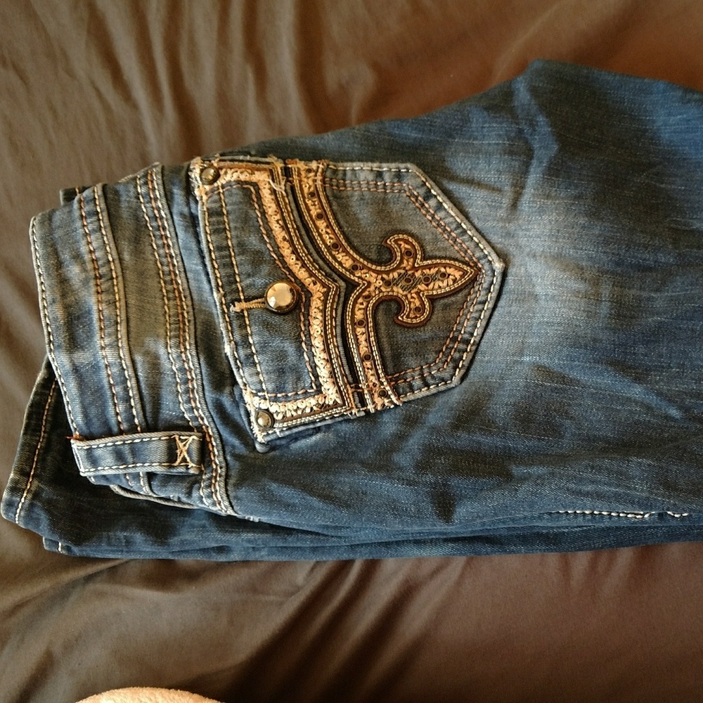 NWOT Size 28 Rock Revival Boot Cut Jeans