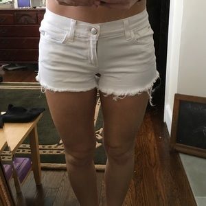 White joe's jeans shorts
