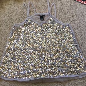 Sequin top