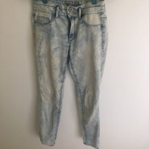 High-Waisted Denim Legging. SIZE 3!!