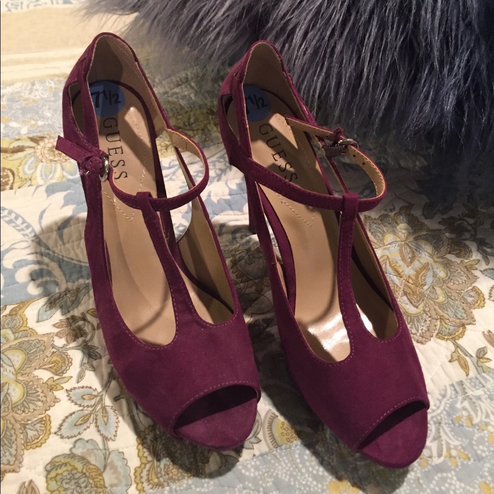Purple heels!