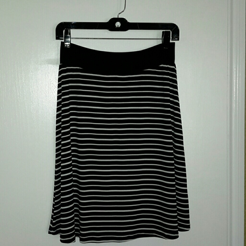 HIATOS Striped Skirt