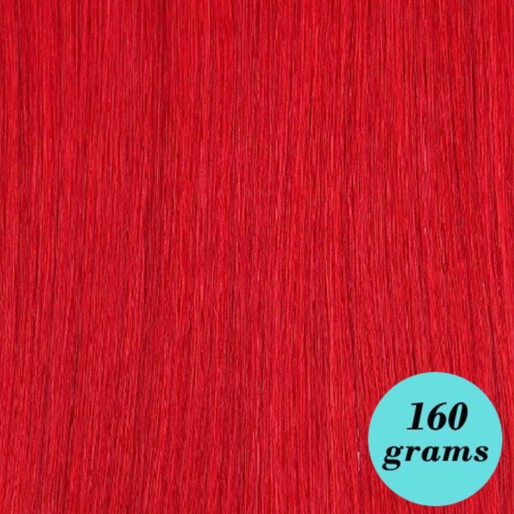 Leyla Milani Clip In Hair Extensions FIRE RED, 20"