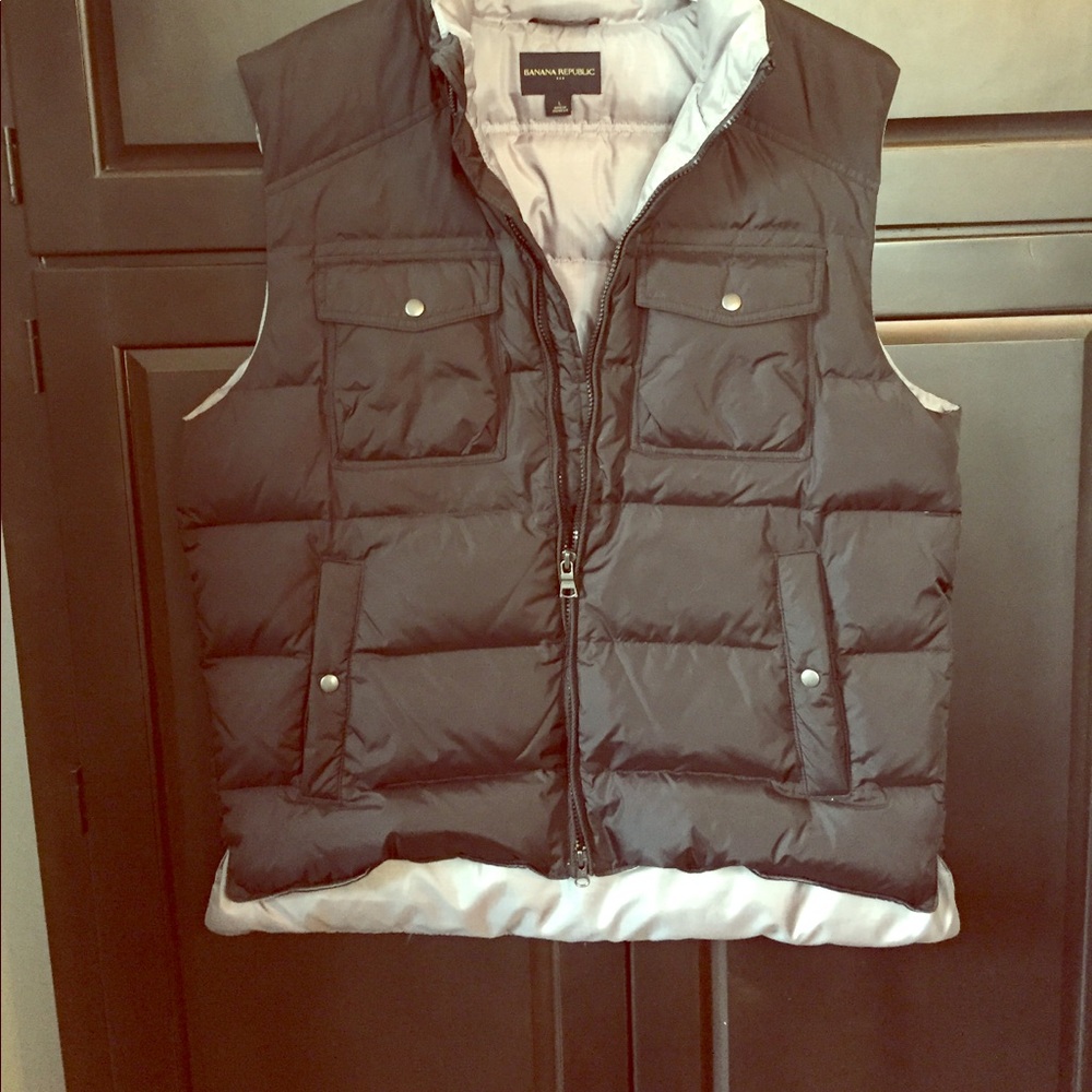 Down vest never worn