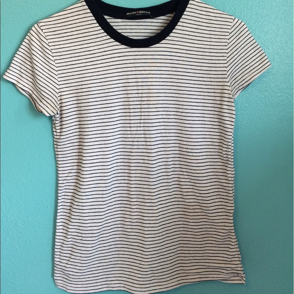 Brandy Melville striped t shirt