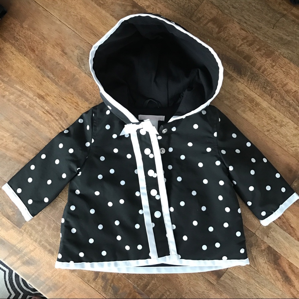 Janie and Jack polka dot jacket