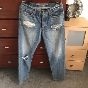 American eagle outfitters distressed jeans