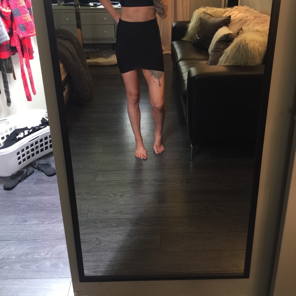 Tight mini bandage skirt -