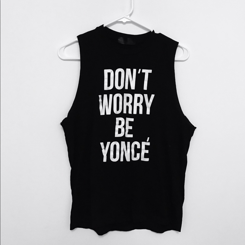 Black Sleeveless Tank