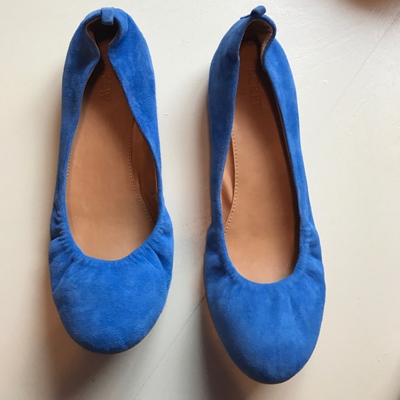 J. Crew Shoes - Jcrew blue flats-  WORN ONCE