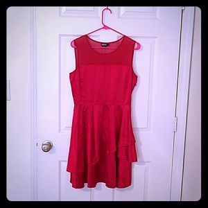 DKNY red dress