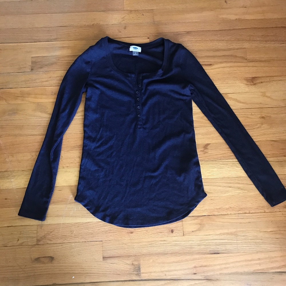 Navy Blue Henley
