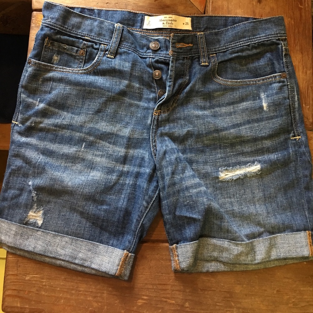 Jean shorts! ABERCROMBIE