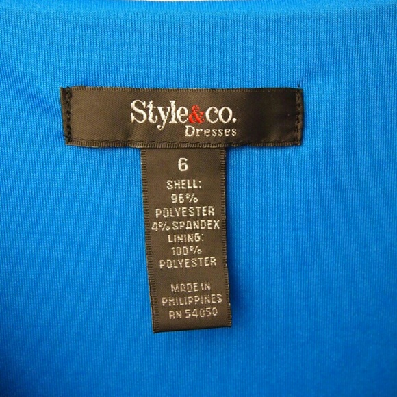  DRESS  NEW Style & Co Size 6 - Picture 5 of 5