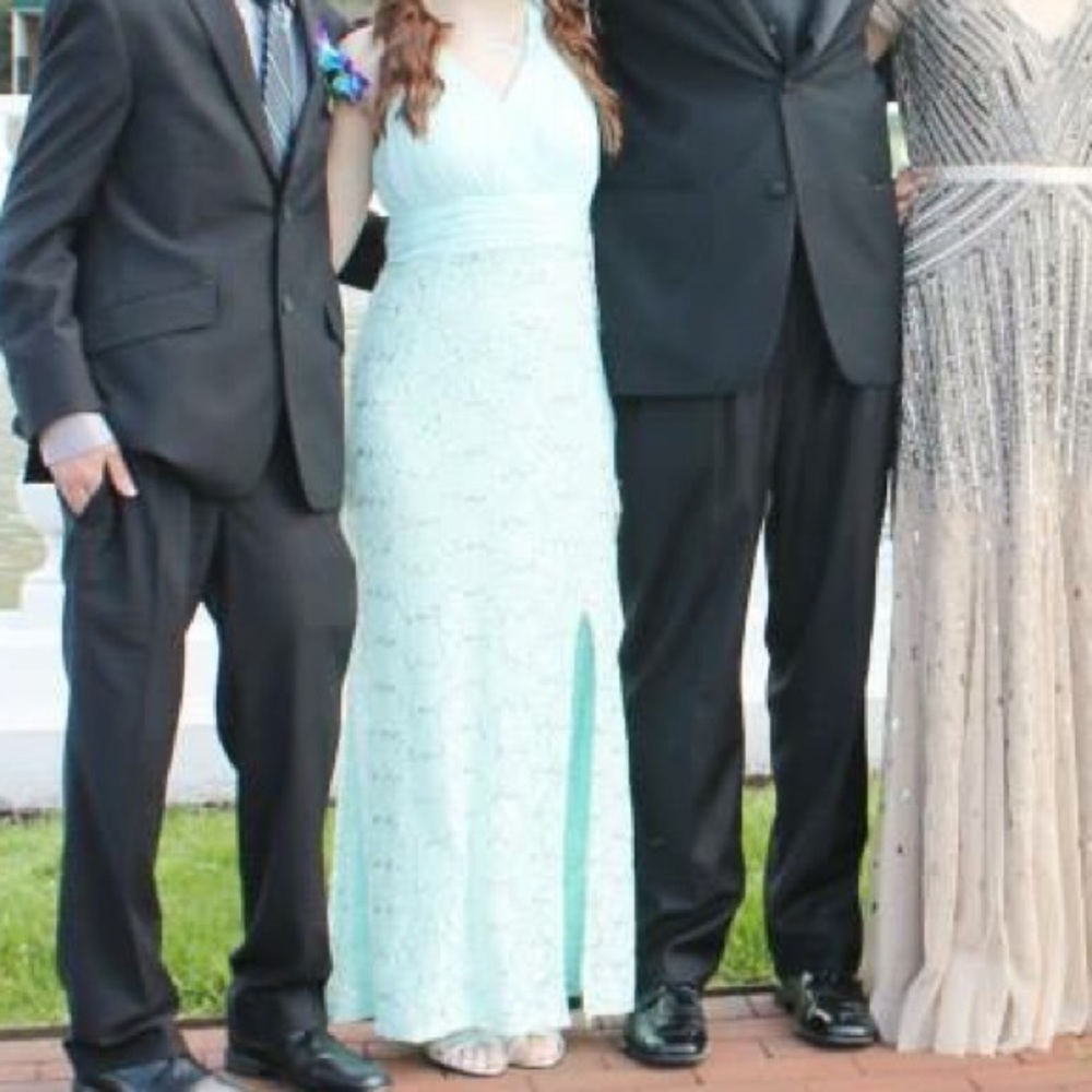 Lightly used blue prom dress