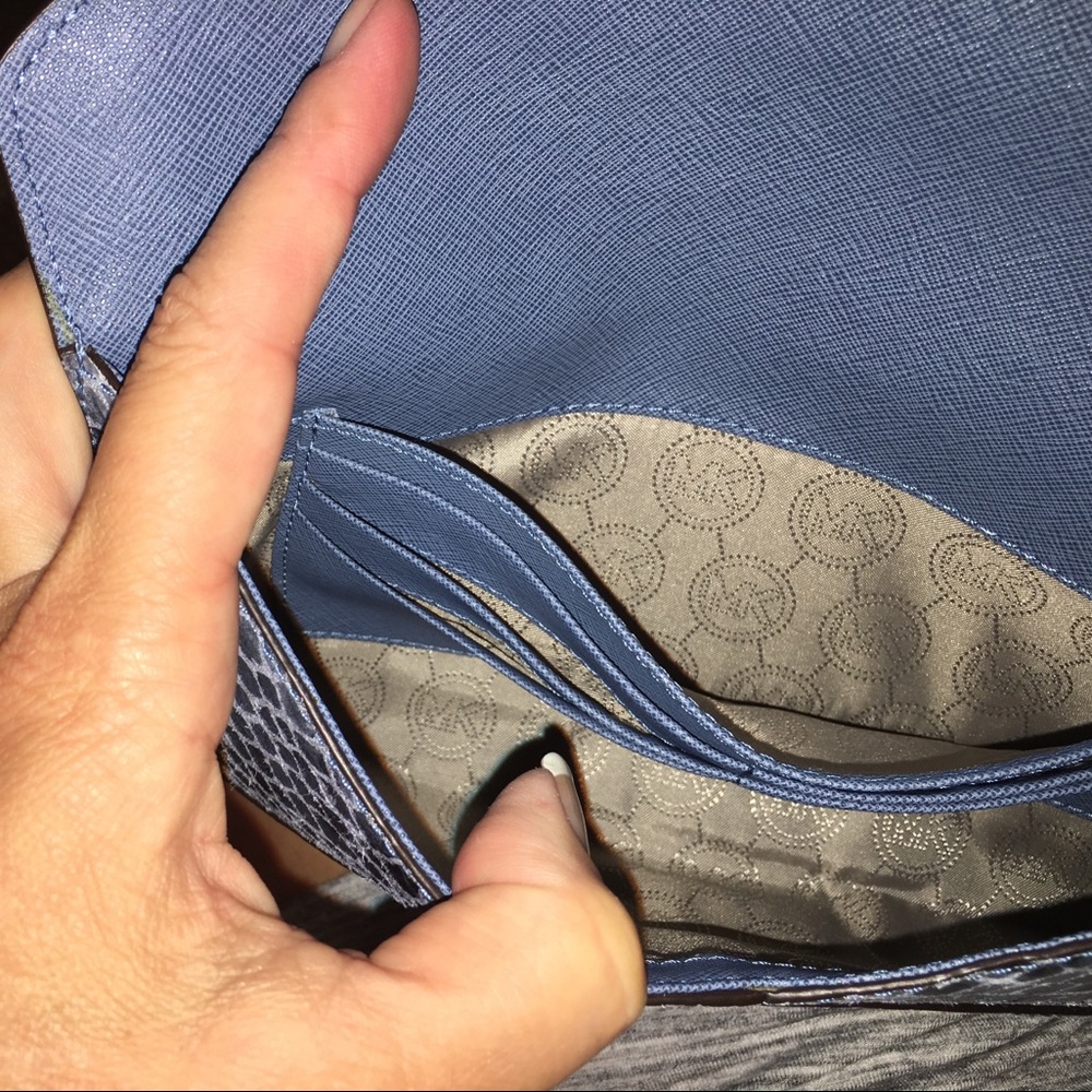 SOLD!! NWT!  Michael Kors leather & stones - Picture 4 of 5