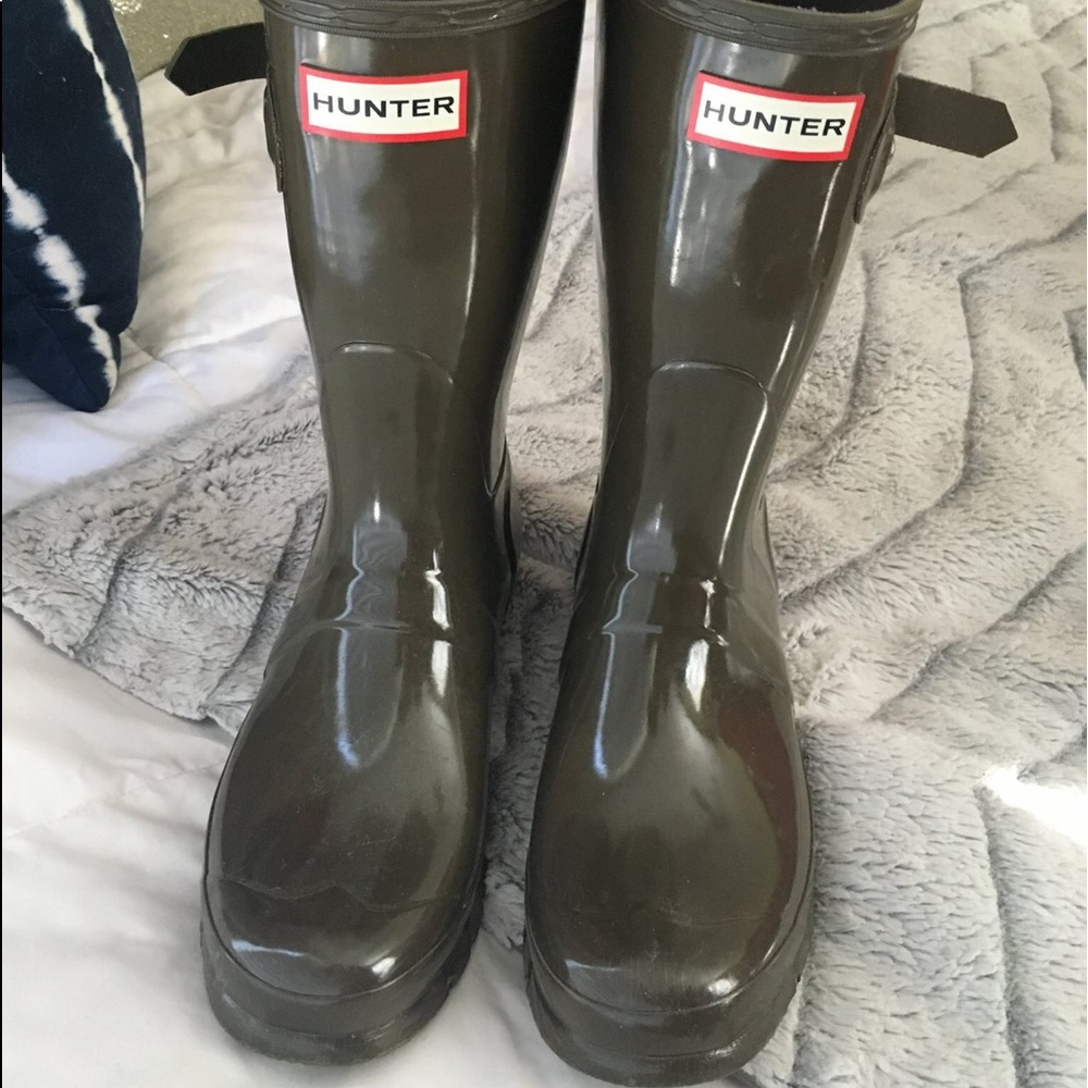 Hunter rain boots