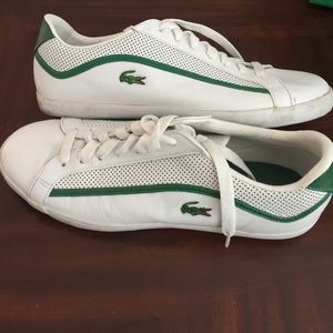 Execellent Used condition Lacoste tennis shoes