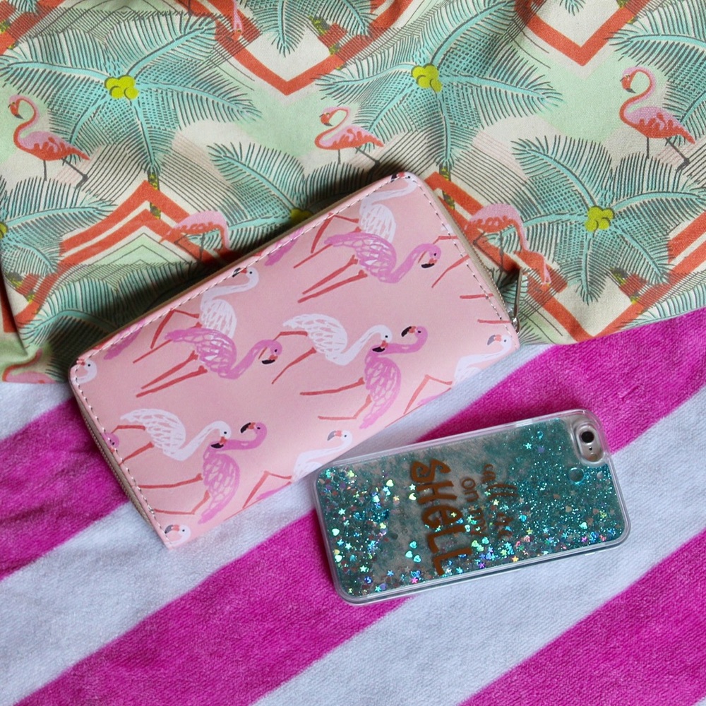 Pink Flamingos Wallet