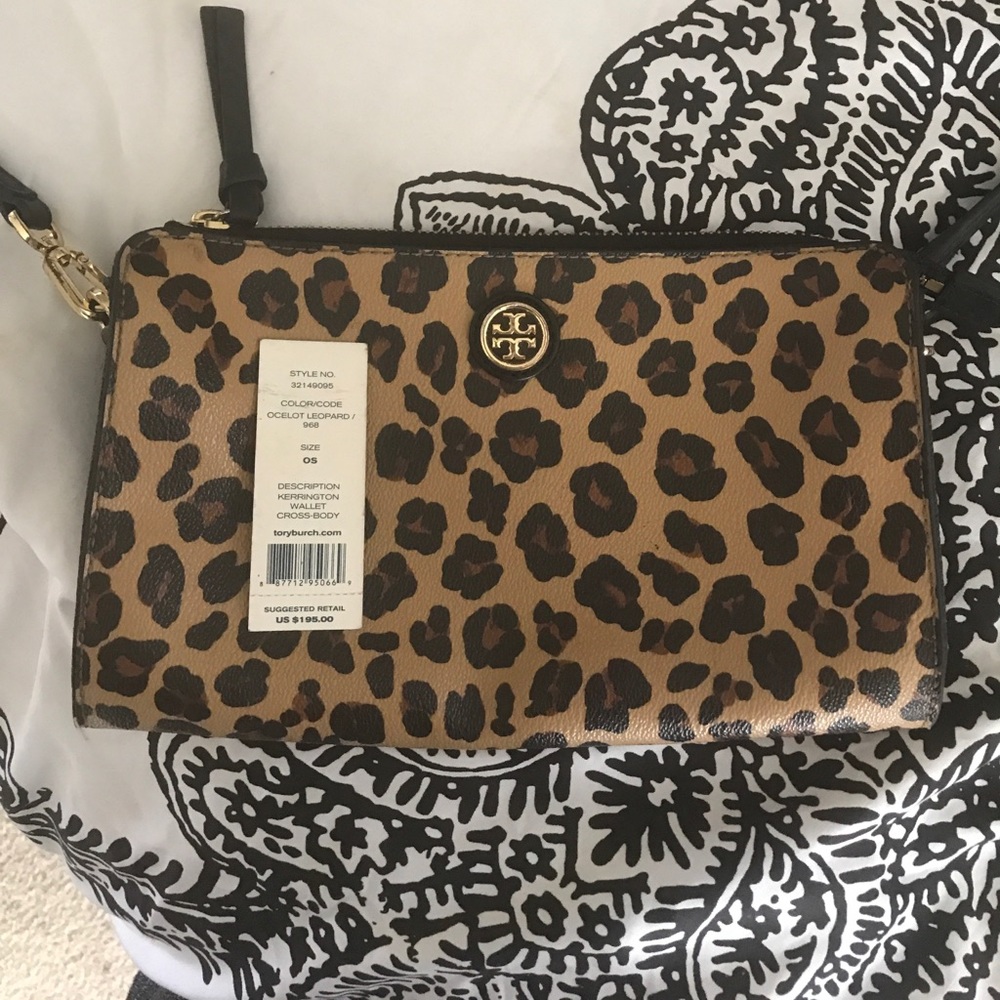 Authentic Tory Burch Kerrington Cross-Body/Wallet
