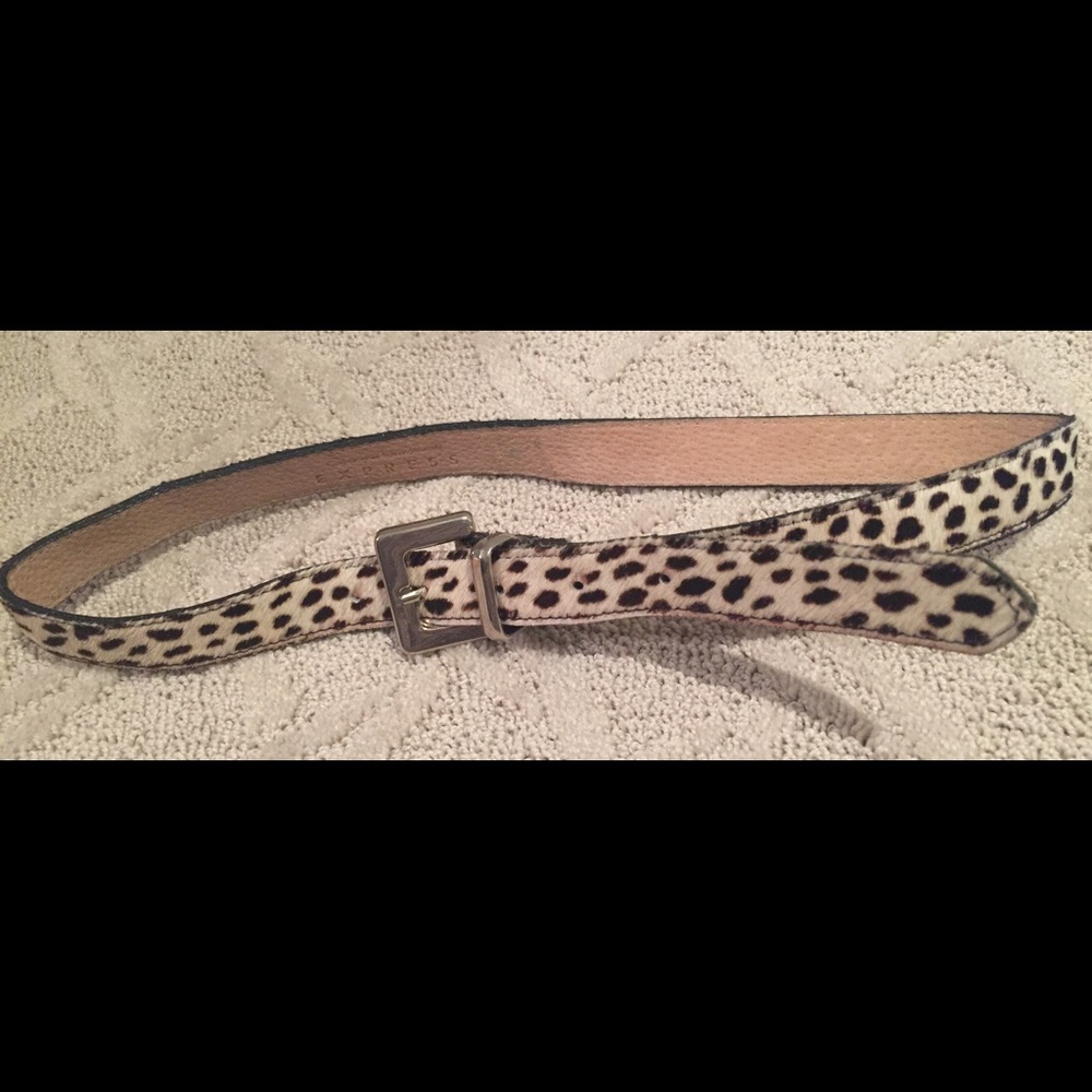 Express Animal Print Belt