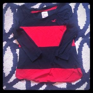 3 quarter sleeve Hollister shirt