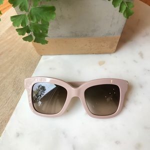 NWT Stella McCartney Nude plastic sunglasses