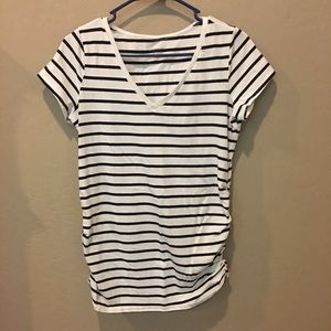 Motherhood Maternity stripped tee