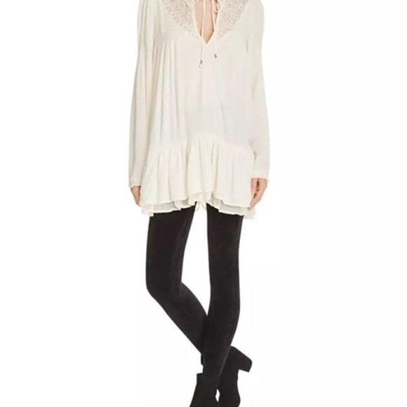 $firm$ - Free People ivory Tunic - Picture 4 of 5