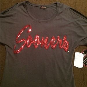 OU Sooners shirt, NWT