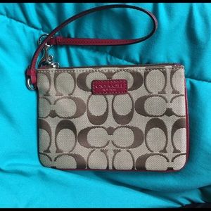Coach wristlet