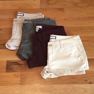 Four Pairs of Abercrombie & Fitch Shorts