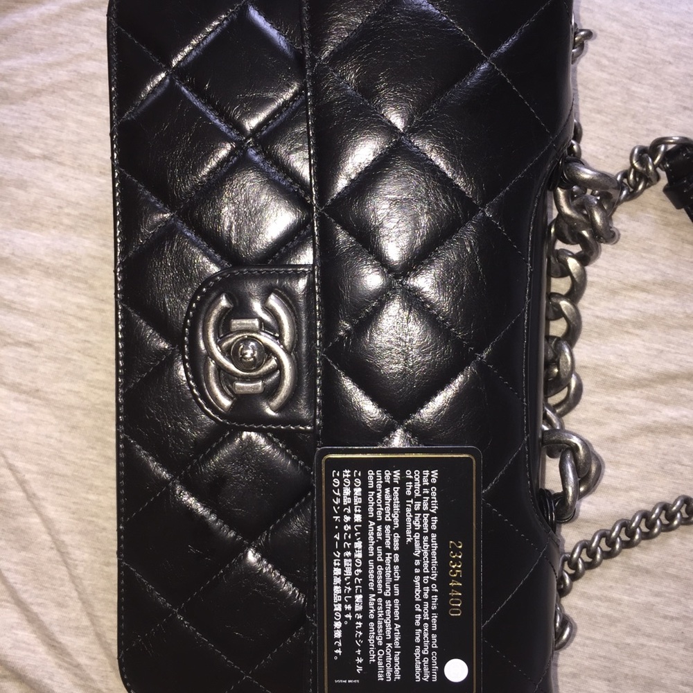 Chanel Bombay black shoulder bag